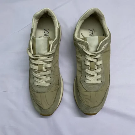 Zara khaki sneakers - UK size 6