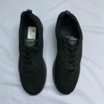 Generic black mesh running shoes-  UK size 10