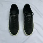 Lacoste Black Leather Sneakers – UK Size 8
