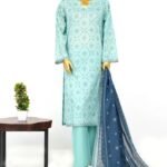 Binsaeed Digital Printed Lawn Stitch Collection 3pcs