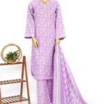 Binsaeed Digital Printed Lawn Stitch Collection 3pcs