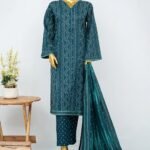 Binsaeed Digital Printed Lawn Stitch Collection 3pcs