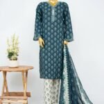 Binsaeed Digital Printed Lawn Stitch Collection 3pcs