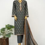 Binsaeed Digital Printed Lawn Stitch Collection 3pcs