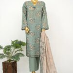Binsaeed Digital Printed Lawn Stitch Collection 3pcs